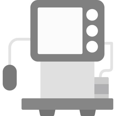 Elektrikli araba vektör simgesi. biçim düz gri semboldür, yuvarlak açılar, beyaz arkaplan