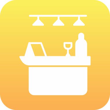 Modern simgenin vektör illüstrasyonu