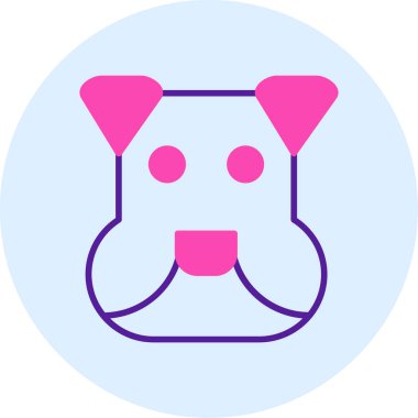 kedi simgesi, vektör illüstrasyonu