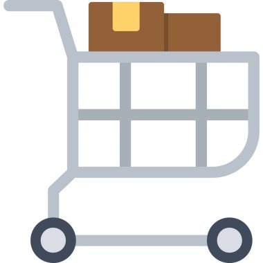 dağıtım kamyonu taşıma simgesi - taslak biçimi