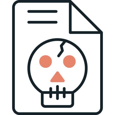 Cadılar Bayramı. Web simgesi basit illüstrasyon