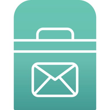 e- posta simgesi vektör illüstrasyonu