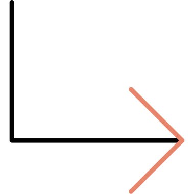 ok aşağıdaki simge ana hat biçiminde