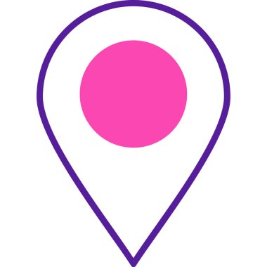 İğne. Web simgesi basit illüstrasyon