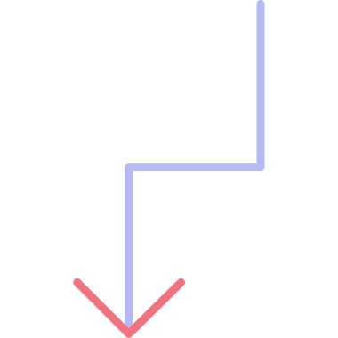 ok simgesi vektör illüstrasyonu