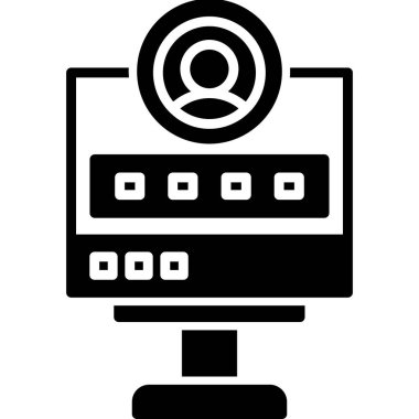 Bilgisayar monitörü. Basit tasarım