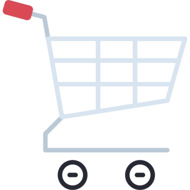 Alışveriş arabası. Basit tasarım