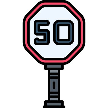 Trafik ışığı simgesi, vektör illüstrasyonu