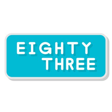 Doğum günü için yedi numara.