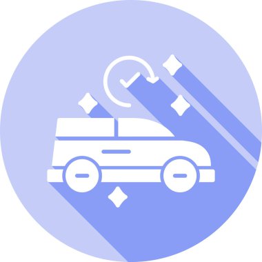 araba simgesi vektör illüstrasyonu