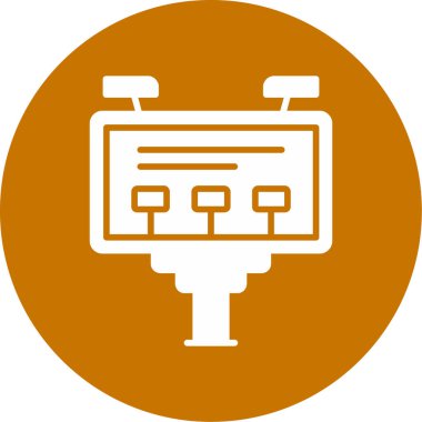 seo modern simgesinin vektör illüstrasyonu