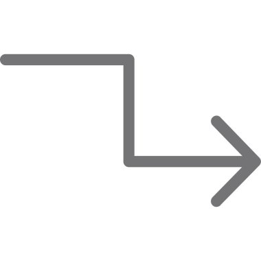 Taslak biçiminde sol dış çizgi simgesini döndür