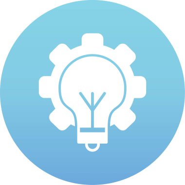 ampul simgesi vektör illüstrasyonu