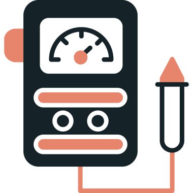 Kalem. Web simgesi basit illüstrasyon