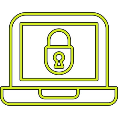 internet koruma vektörü simgesi.