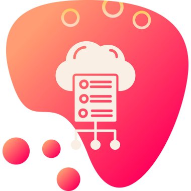 Modern tasarımda bulut simgesi