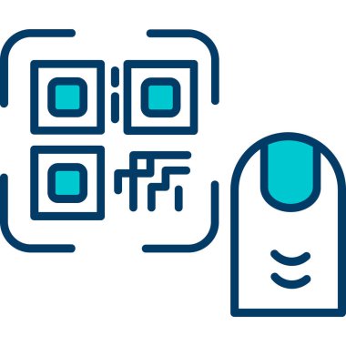 parmak izi tarama simgesi