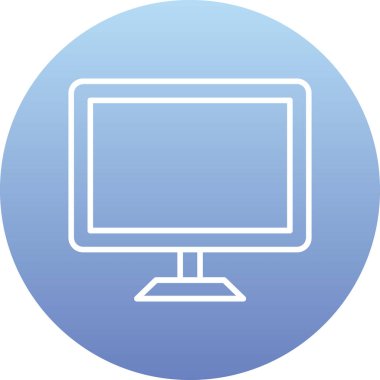 Modern dizüstü bilgisayarın vektör illüstrasyonu