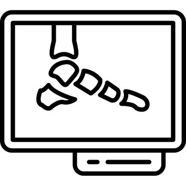 El ikonlu bir laptop. Beyaz arkaplanda izole edilmiş metin simgesi web tasarımı olan insan eli ana hatları