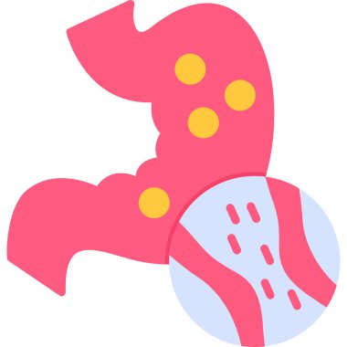 Pembe ve mavi rengin vektör çizimi