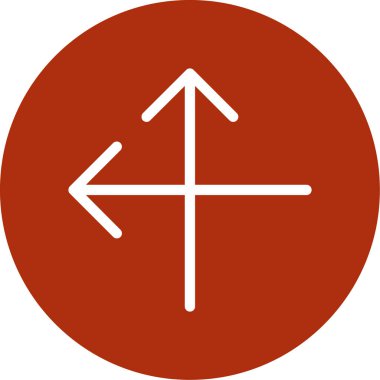 yön ok simgesi, basit illüstrasyon