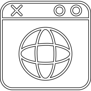 seo modern simgesinin vektör illüstrasyonu