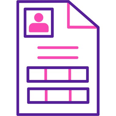 İnsanların vektör illüstrasyonu insanların simgesi