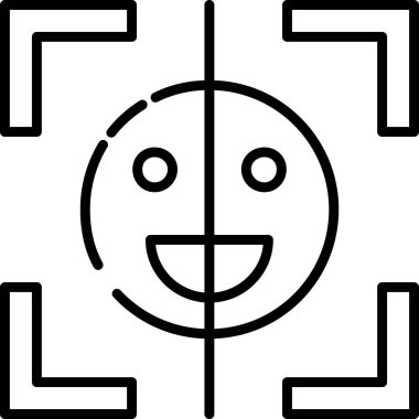 avatar. Web simgesi basit illüstrasyon