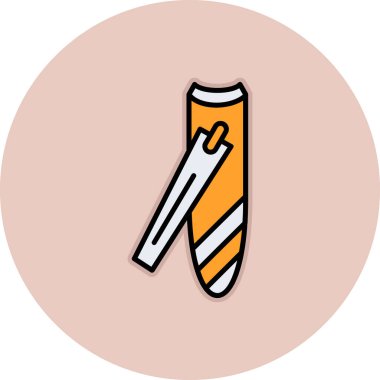 Modern eğitim ikonunun vektör illüstrasyonu