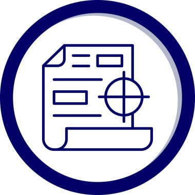 seo modern simgesinin vektör illüstrasyonu