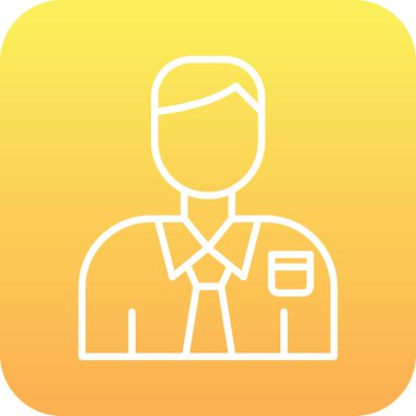 man simgesi vektör illüstrasyonu