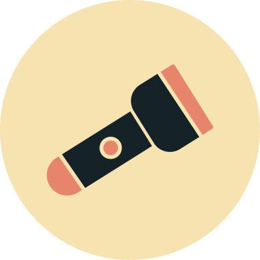 Bir kamera simgesinin vektör illüstrasyonu