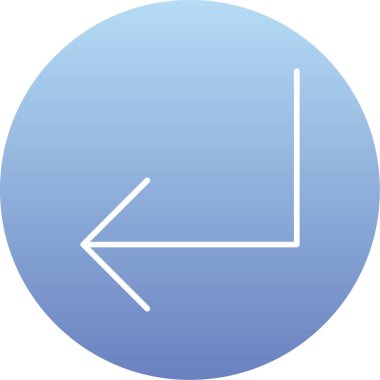 ok simgesinin vektör illüstrasyonu