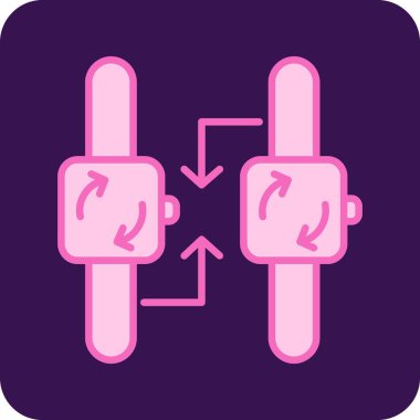 Paylaşım simgesinin vektör illüstrasyonu