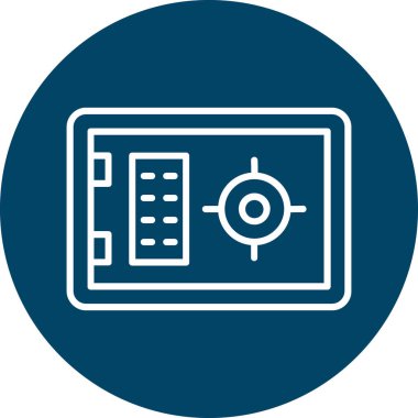 vektör lcd simgesi illüstrasyonu