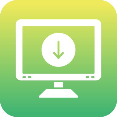 Lcd 'nin vektör illüstrasyonu