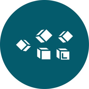 Projeniz için vektör kutuları simgesi