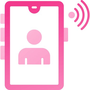 Çağrı. Web simgesi basit illüstrasyon