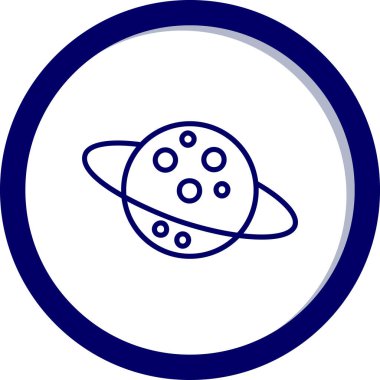 Çizgi film simgesinin vektör çizimi