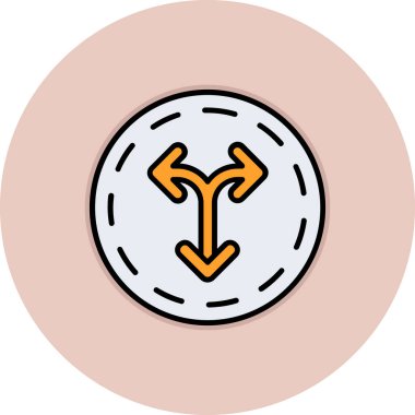 ok simgesi vektör illüstrasyonu