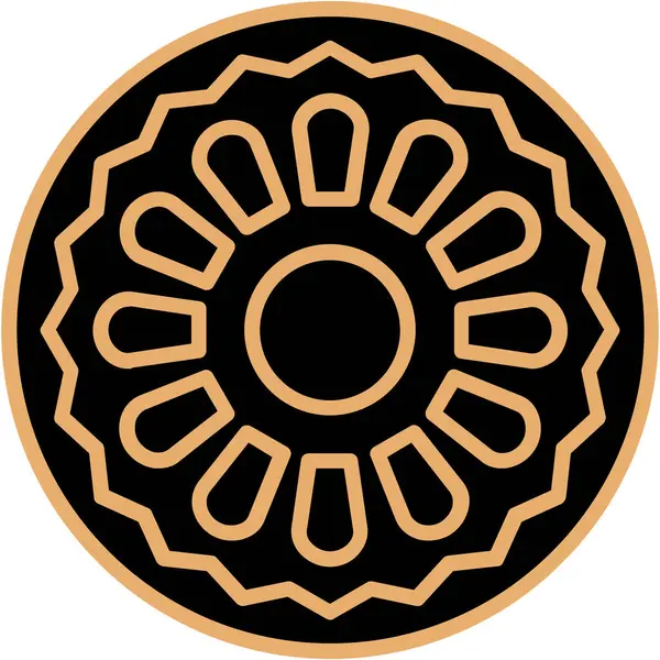 çiçek simgesi vektör illüstrasyonu