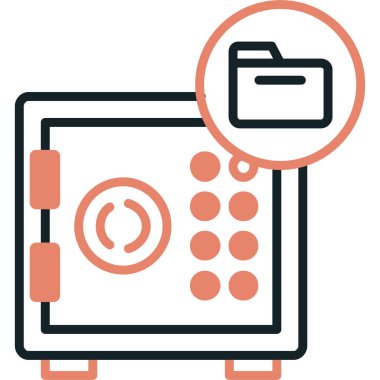 iş finans simgesi, vektör illüstrasyonu