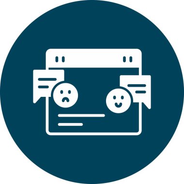 seo modern simgesinin vektör illüstrasyonu