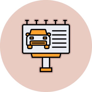 Taksiyle. Web simgesi vektör illüstrasyonu