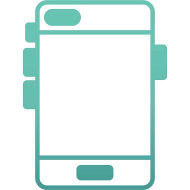 akıllı telefon vektör simgesi düzenlenebilir