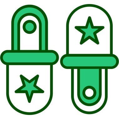 Eczane. Web simgesi basit illüstrasyon