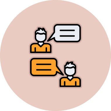 İnsanlarla konuşma kabarcıkları