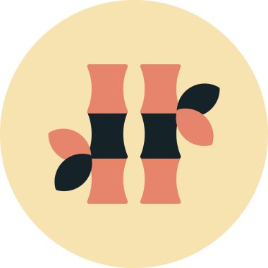 Bir çiçeğin vektör illüstrasyonu