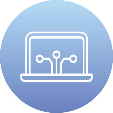 seo modern simgesinin vektör illüstrasyonu