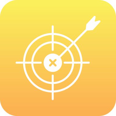 Renk arkaplanındaki vektör pusula düz simgesi